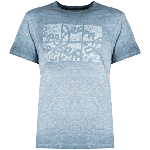 Textiel Heren T-shirts korte mouwen Pepe jeans PM507562 | Yoram Blauw