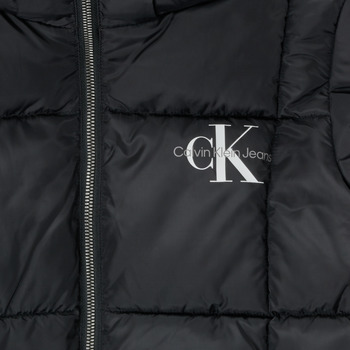 Calvin Klein Jeans SHORT QUILTED PUFFER JACKET Zwart