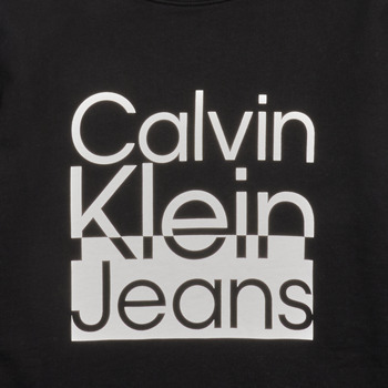 Calvin Klein Jeans BOX LOGO SWEATSHIRT Zwart