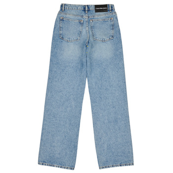 Calvin Klein Jeans WIDE LEG HR Blauw