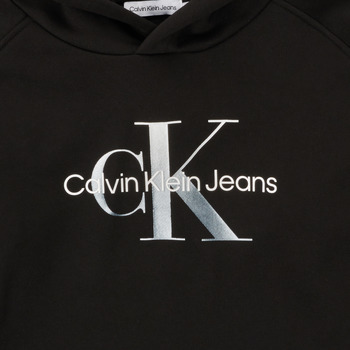 Calvin Klein Jeans GRADIENT MONOGRAM HOODIE Zwart