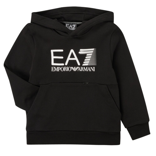 Textiel Jongens Sweaters / Sweatshirts Emporio Armani EA7 6LBM58-BJEXZ-1200 Zwart