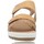Schoenen Dames Sandalen / Open schoenen IgI&CO Sandalias Cuña de Piel para Mujer de  16665 Geel