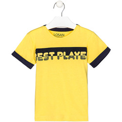 Textiel Kinderen T-shirts & Polo’s Losan 215-1030AL Geel