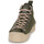 Schoenen Dames Hoge sneakers Bensimon Stella Wool Mountain Kaki