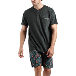 Textiel Heren Pyjama's / nachthemden Admas For Men Pyjamashort t-shirt Tapeta Tucan Antonio Miro Admas Multicolour
