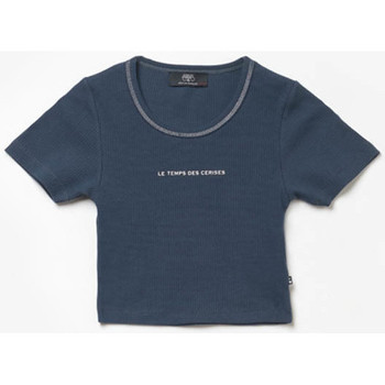 Textiel Meisjes T-shirts & Polo’s Le Temps des Cerises T-shirt YUKONGI Blauw