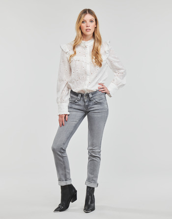 Textiel Dames Straight jeans Pepe jeans VENUS Grijs / Vr0