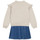 Textiel Meisjes Korte jurken Billieblush U12757-N78 Wit / Blauw