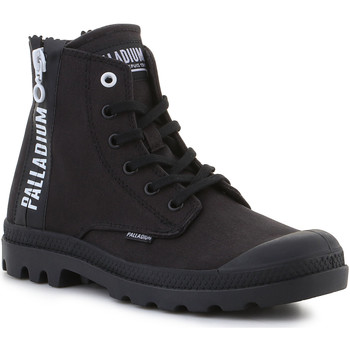 Schoenen Dames Hoge sneakers Palladium Pampa 2 Back Zip CVS 97084-008-M Zwart
