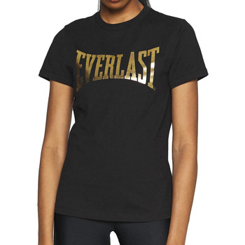Textiel Dames T-shirts korte mouwen Everlast  Zwart