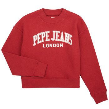 Textiel Meisjes Sweaters / Sweatshirts Pepe jeans ELISABETH Rood