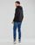 Textiel Heren Sweaters / Sweatshirts Calvin Klein Jeans SCATTERED URBAN GRAPHIC HOODIE Zwart