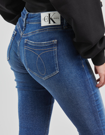 Calvin Klein Jeans MID RISE SKINNY Blauw / Medium