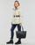 Textiel Dames Dons gevoerde jassen Calvin Klein Jeans LOGO BELT WAISTED SHORT PUFFER Ecru