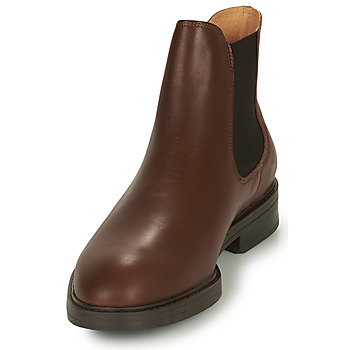 Selected SLHBLAKE LEATHER CHELSEA BOOT Bruin