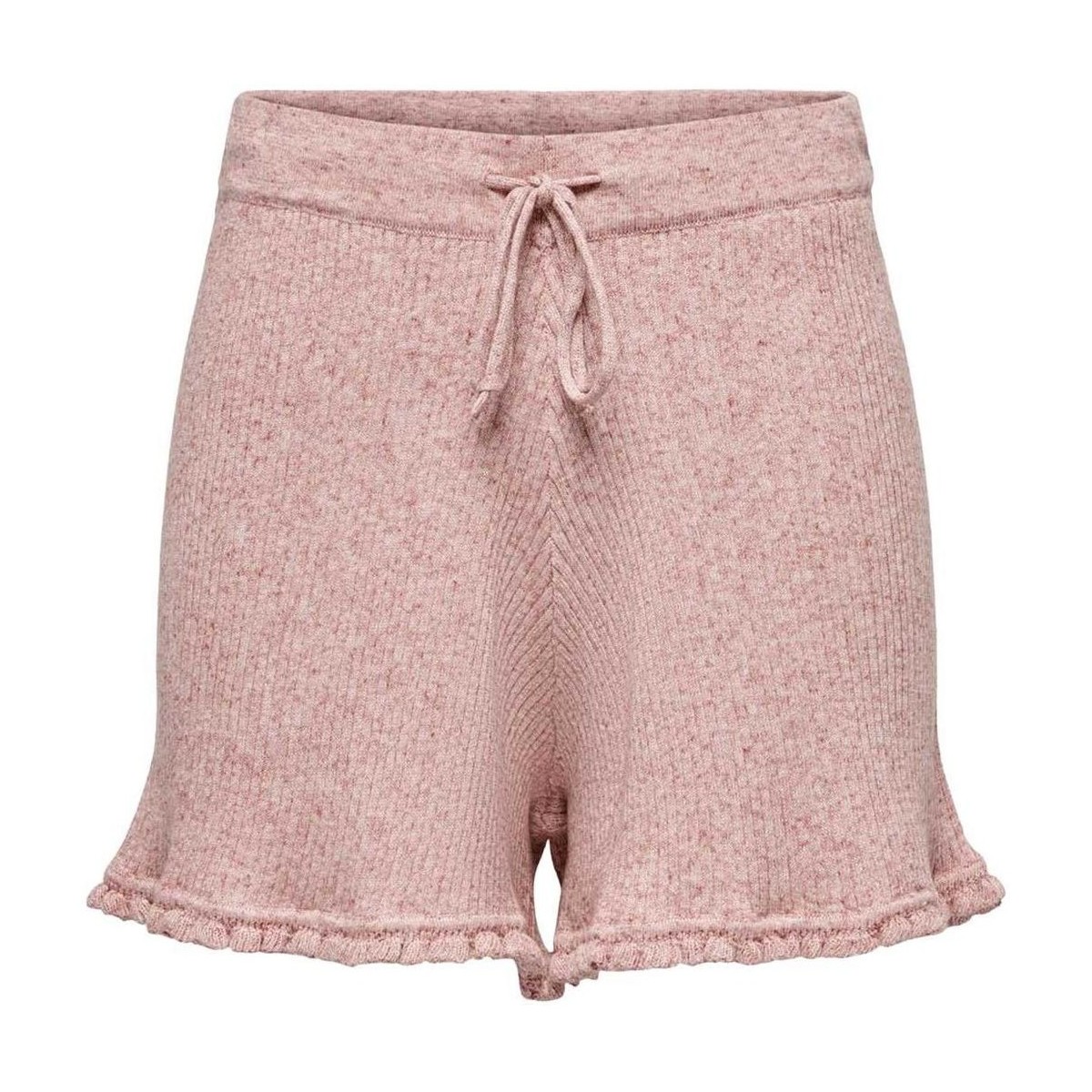 Textiel Dames Korte broeken / Bermuda's Only  Roze