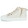 Schoenen Dames Hoge sneakers Calvin Klein Jeans VULC HIGH TOP-MN JQ Ivory / Beige