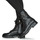 Schoenen Dames Laarzen Calvin Klein Jeans RUBBER SOLE COMBAT BOOT W HW Zwart