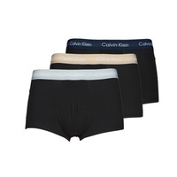 Ondergoed Heren Boxershorts Calvin Klein Jeans LOW RISE TRUNK X3 Zwart / Zwart / Zwart