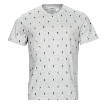 Textiel Heren T-shirts korte mouwen Polo Ralph Lauren SS CREW Grijs