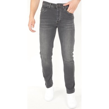 Textiel Heren Skinny jeans True Rise Grijze Regular Fit Jeans Grijs