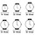 Horloges & Sieraden Dames Horloges Chronotech Horloge Dames  CT7094SS-28 (Ø 30 mm) Multicolour