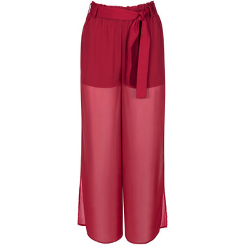 Textiel Dames Broeken / Pantalons Lisca Strandbroek Isola Rossa Rood