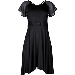 Textiel Dames Korte jurken Lisca Zomerjurkje met korte mouwen Isola Rossa Zwart