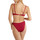 Textiel Dames Bikinibroekjes- en tops Lisca Laag uitgesneden zwembroek Isola Rossa Rood