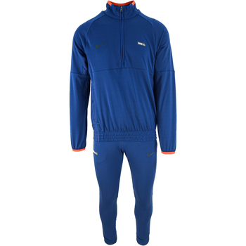 Textiel Heren Trainingspakken Nike Dri-Fit FC Knit Football Drill Suit Blauw
