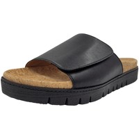 Schoenen Heren Leren slippers Gabor  Zwart