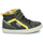Schoenen Jongens Hoge sneakers Geox B GISLI BOY Kaki / Geel