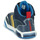 Schoenen Jongens Hoge sneakers Geox J INEK BOY A Blauw / Rood