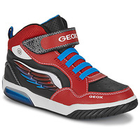 Schoenen Jongens Hoge sneakers Geox J INEK BOY D Rood / Blauw