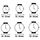 Horloges & Sieraden Dames Horloges Paco Rabanne Horloge Dames  81075 (Ø 23 mm) Multicolour