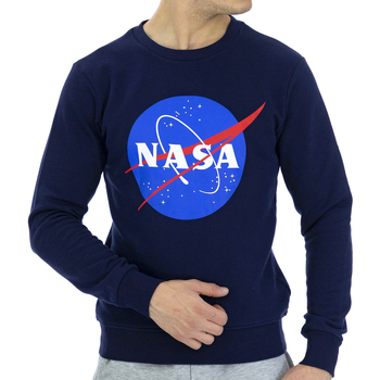 Textiel Heren Sweaters / Sweatshirts Nasa NASA11S-BLUE Blauw