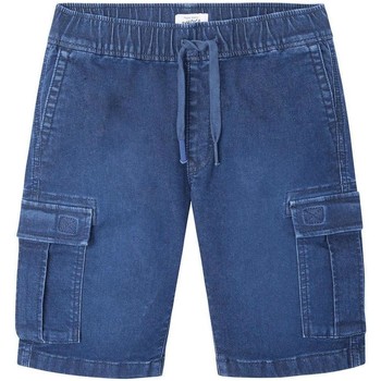 Textiel Jongens Korte broeken / Bermuda's Pepe jeans  Blauw