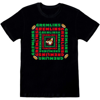 Textiel T-shirts korte mouwen Gremlins  Zwart