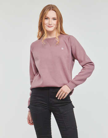 Textiel Dames Sweaters / Sweatshirts G-Star Raw Premium core 2.0 r sw wmn Grape / Shake