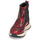 Schoenen Dames Laarzen Art TURIN Rood / Zwart