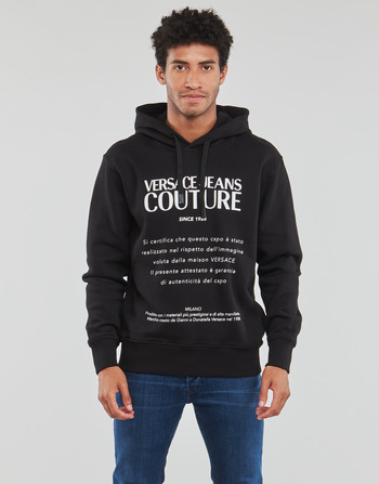 Textiel Heren Sweaters / Sweatshirts Versace Jeans Couture  Zwart / Wit