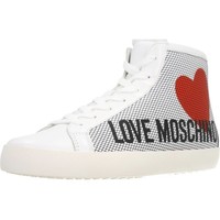 Schoenen Dames Hoge sneakers Love Moschino SNEAKERD.CASSE25 Wit