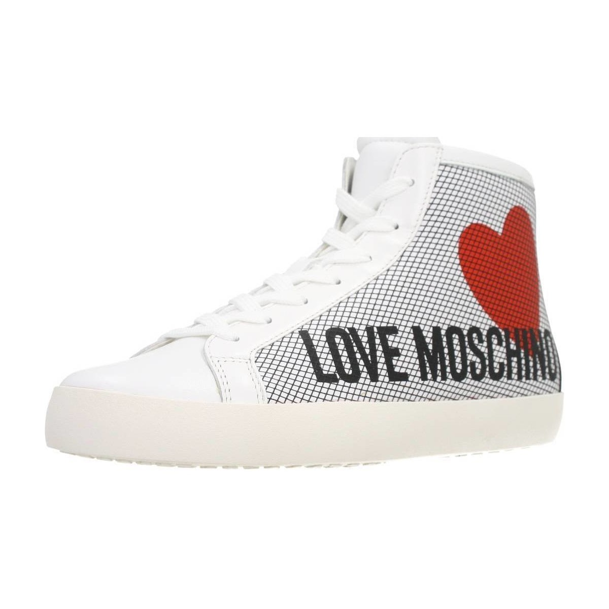 Schoenen Dames Sneakers Love Moschino SNEAKERD.CASSE25 Wit