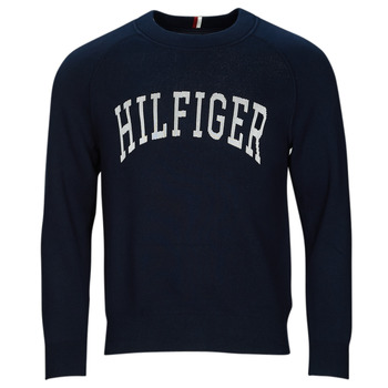 Textiel Heren Sweaters / Sweatshirts Tommy Hilfiger VARSITY GRAPHIC CREW NECK Marine