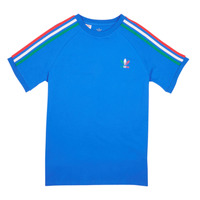 Textiel Kinderen T-shirts korte mouwen adidas Originals TEE COUPE DU MONDE Italie Blauw