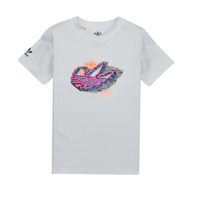 Textiel Kinderen T-shirts korte mouwen adidas Originals HL6856 Wit