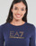 Textiel Dames T-shirts met lange mouwen Emporio Armani EA7 8NTT51 Marine / Goud