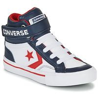 Schoenen Kinderen Hoge sneakers Converse Pro Blaze Strap Hi Wit / Blauw