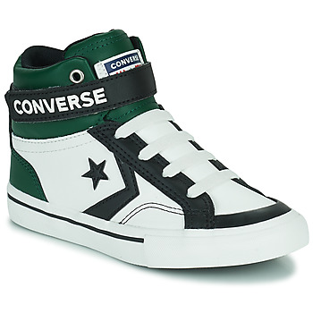 Schoenen Kinderen Hoge sneakers Converse Pro Blaze Strap Hi Wit / Groen
